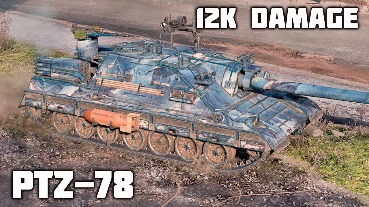 PTZ-78 WoT – 5Kills, 12K Damage