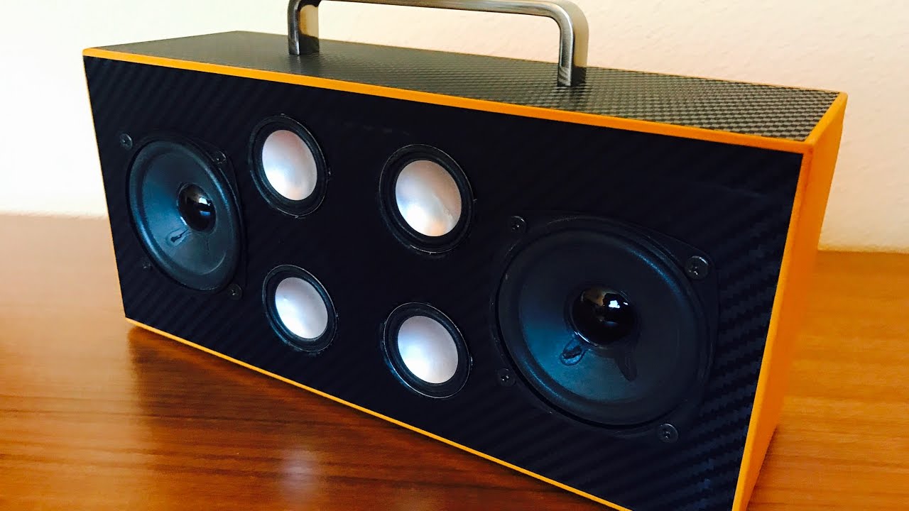 Montaje altavoz Bluetooth casero y sencillo.