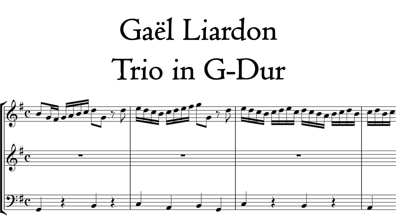 Liardon - Trio in G major - Metzler organ, Poblet, Hauptwerk