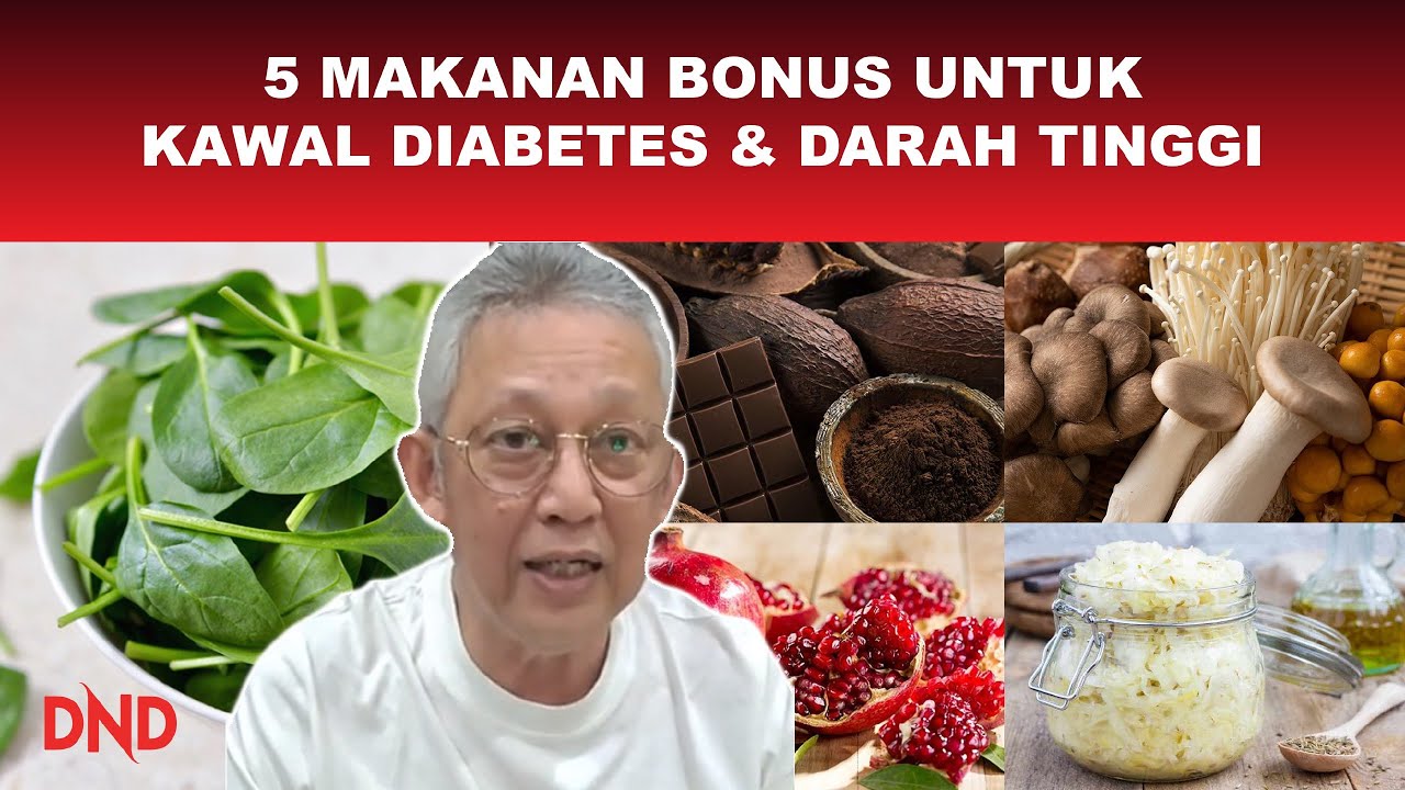 5 Makanan Bonus Terbaik Di Dunia Untuk Kawal Diabetes & Darah Tinggi