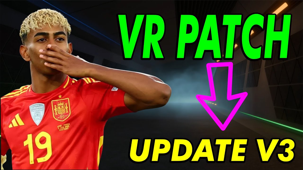 PS3 PES 2025 VR PATCH WINTER UPDATE 3.0