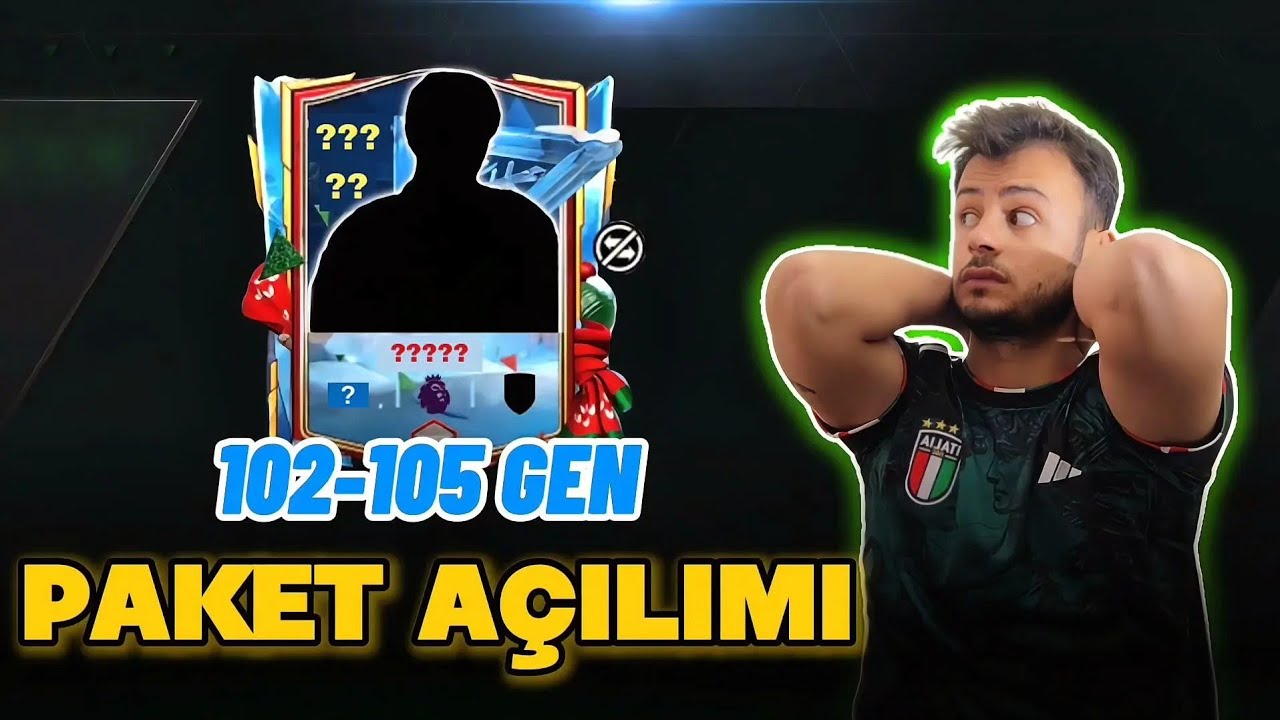 BEDAVA 102-105 GEN PAKETİ AÇTIM! FC MOBİLE 25