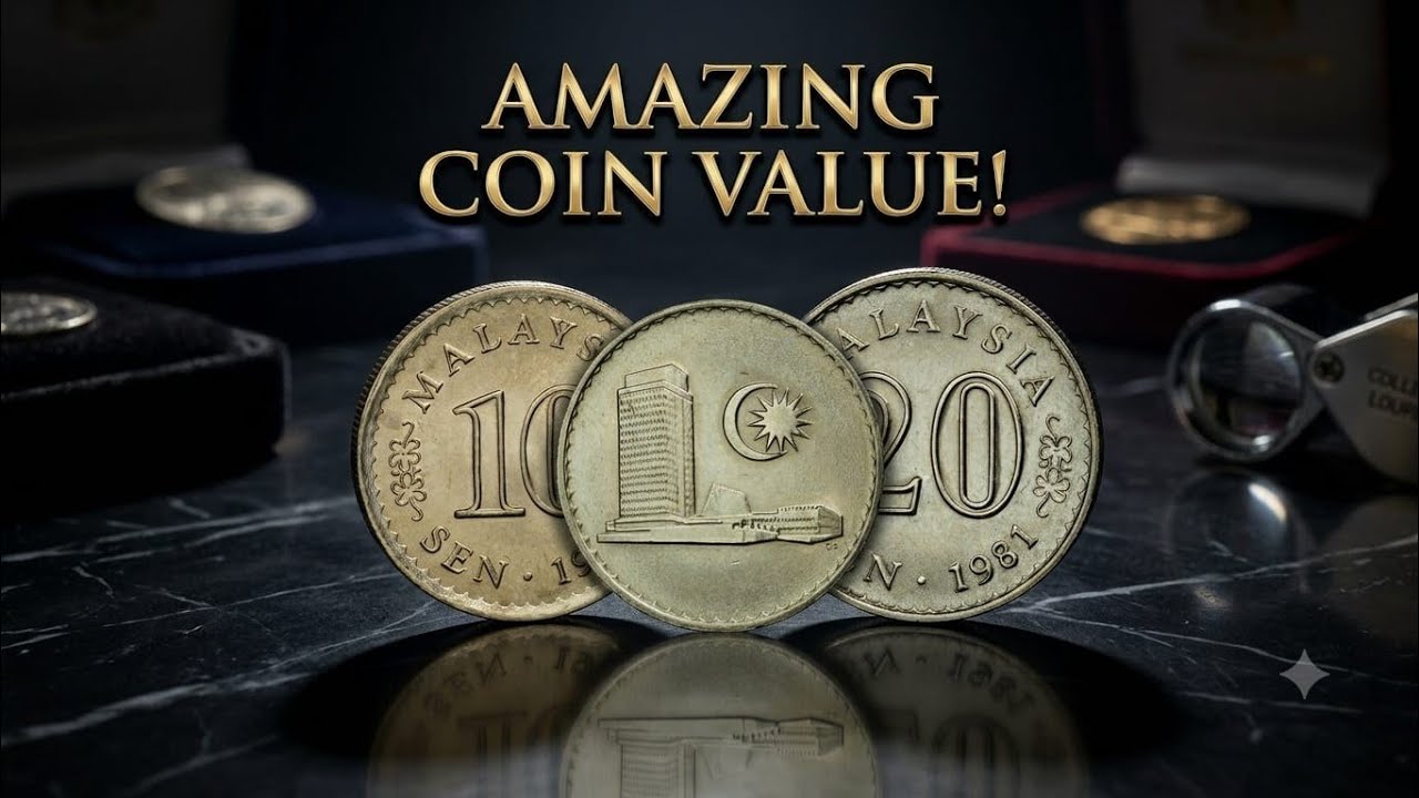 10 Sen 2006 & 20 Sen 1990 Malaysia Coin Value | Rare Malaysian Coins Worth Money