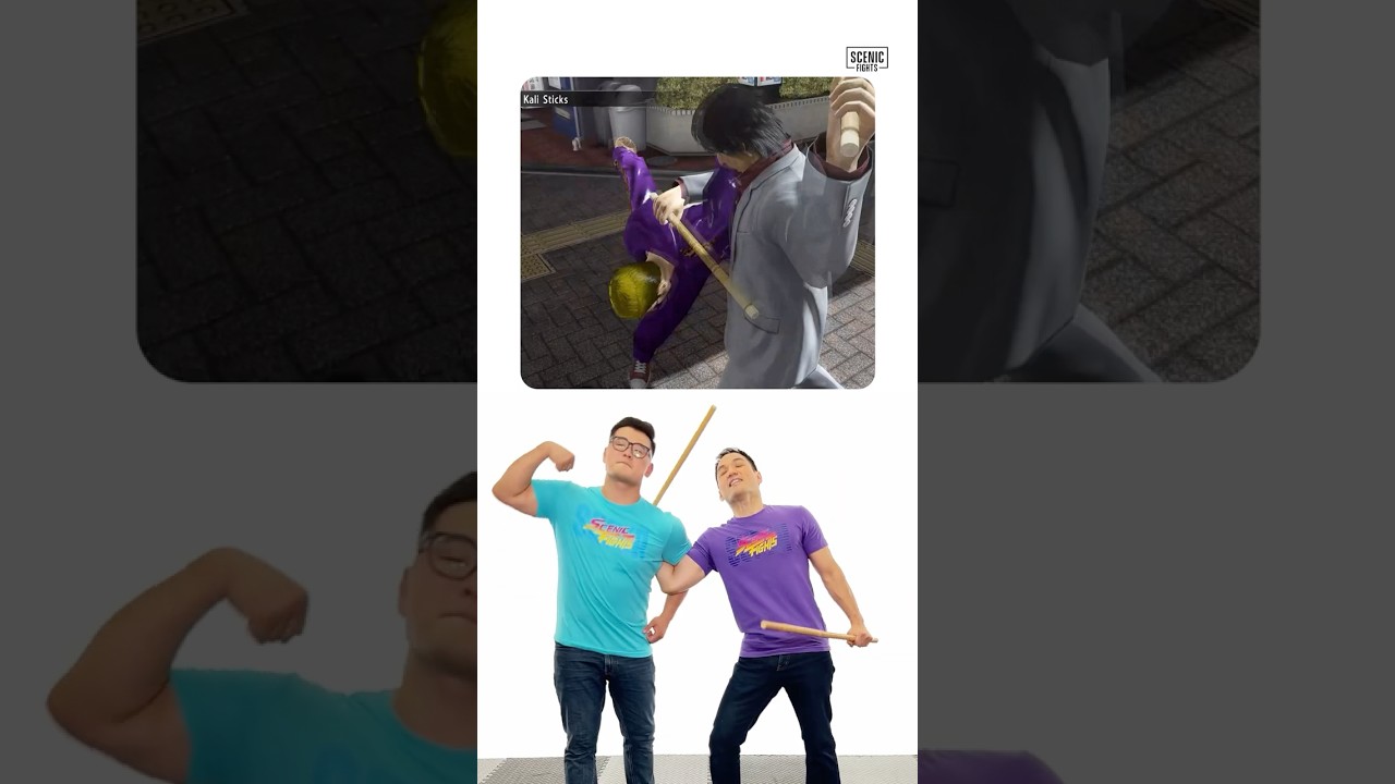 How Legit is Yakuza&rsquo;s Essence of Kali Sticks Heat Action? #shorts