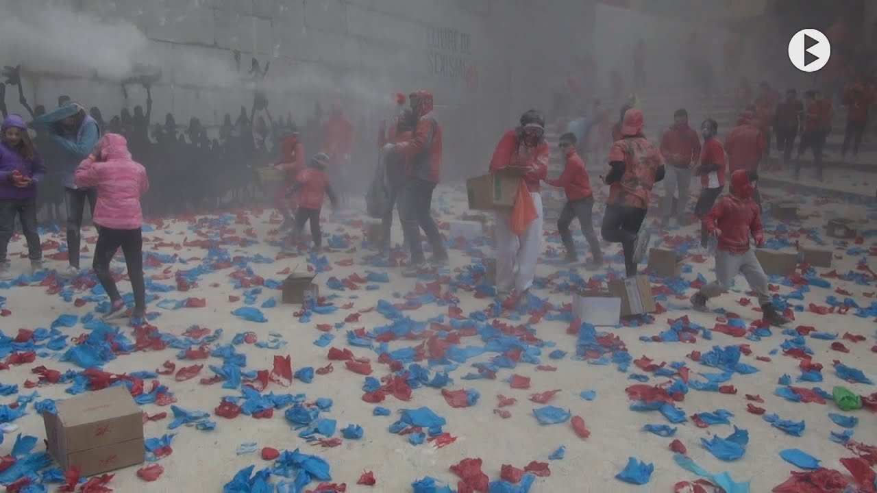 Berga, La Guerra de la Farina 2025