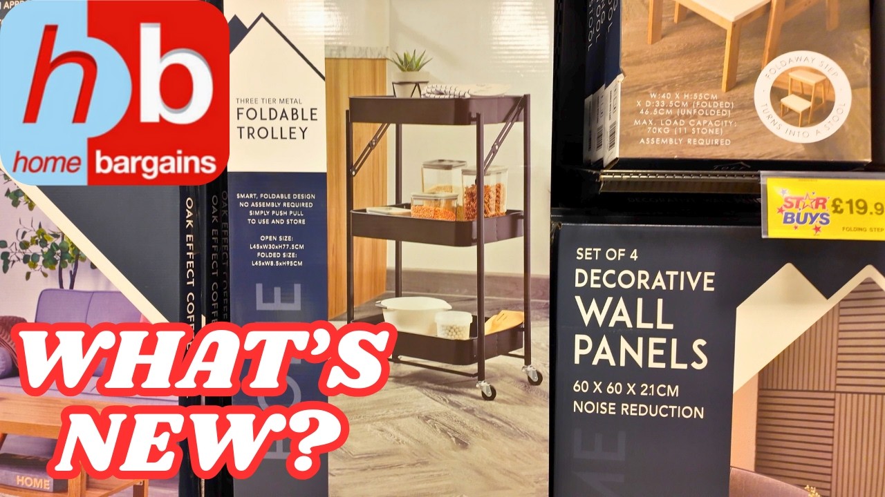 What's New in HOME BARGAINS - NEW Arrivals - March 2026