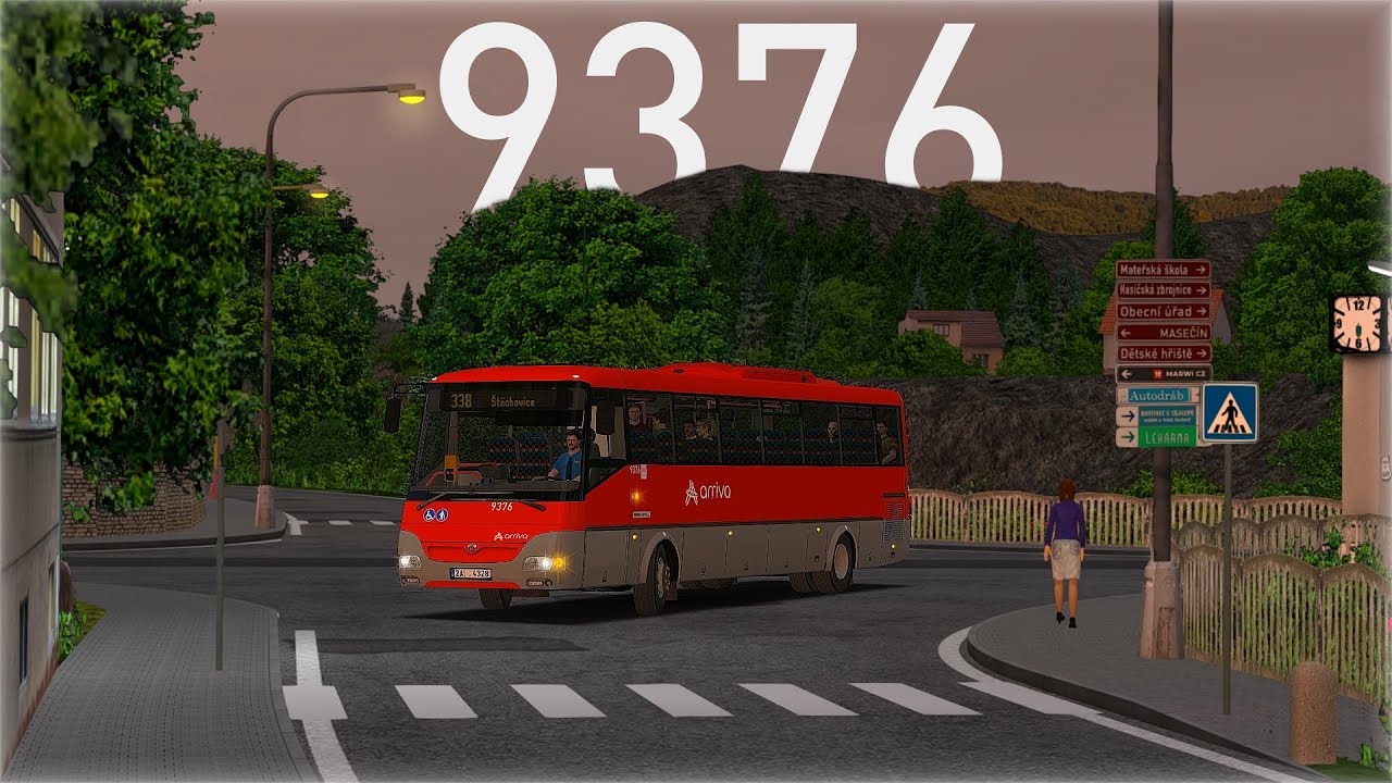s 9376 na Lince 338, Středočesko V2 | OMSI 2