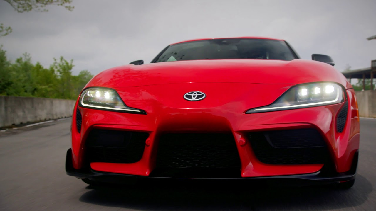 Driving The 2020 Toyota GR Supra (Renaissance Red Color)