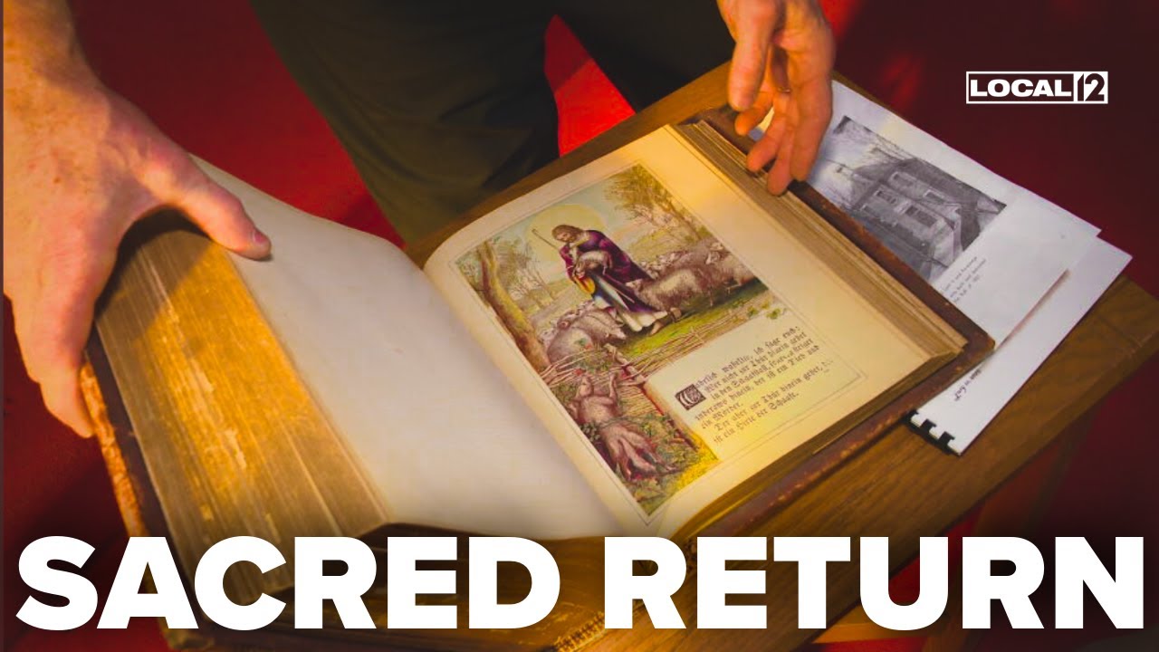 160-year-old German Bible returns to Greater Cincinnati church after 60 years