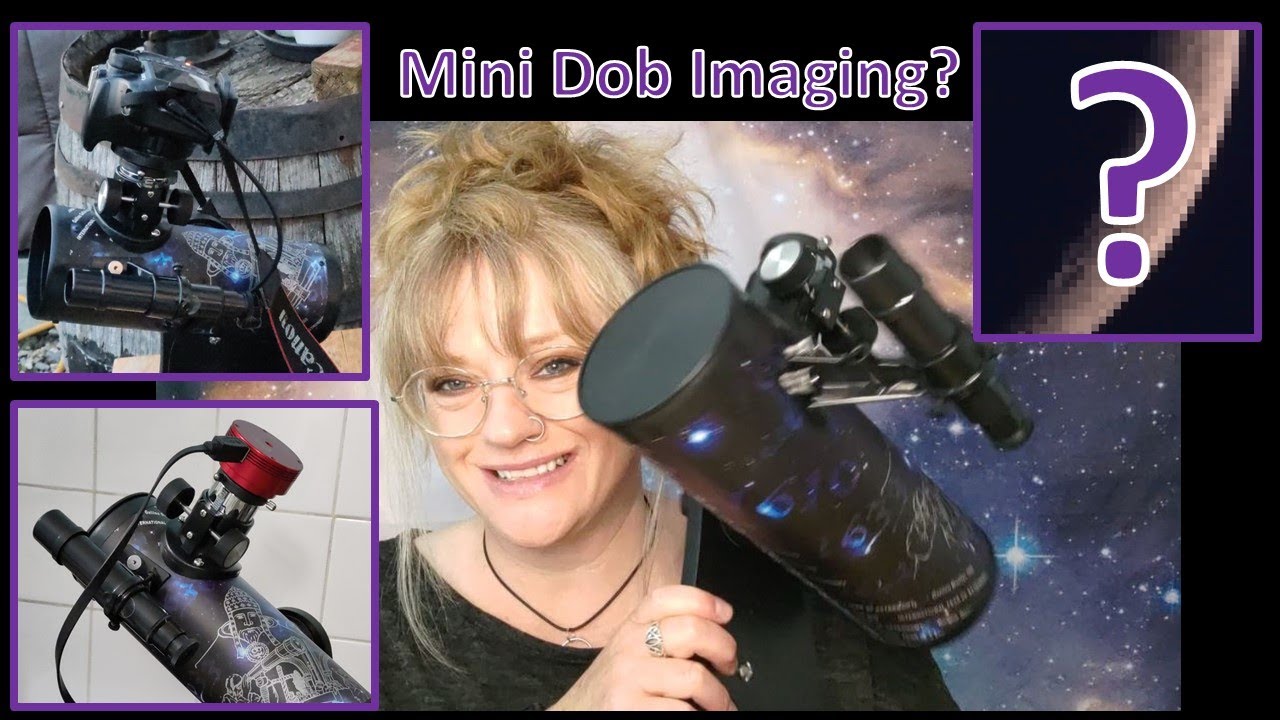 Sky Watcher Heritage 76mm Mini Dob - Can we do lunar photography with it? Let's try!