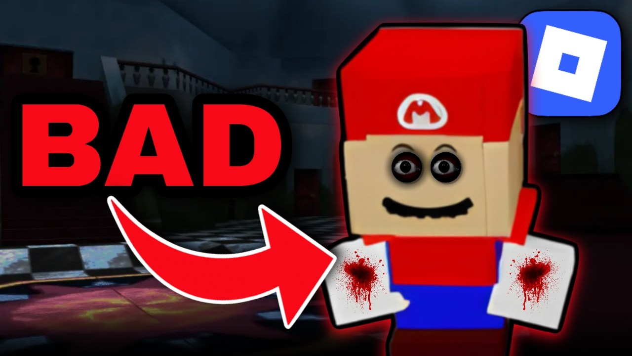 Bad Mario Horror Roblox Games