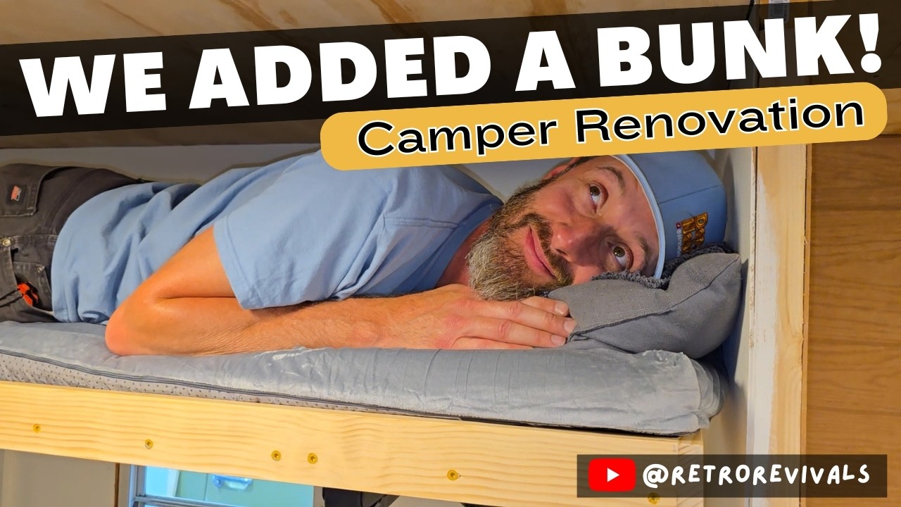 Small Camper Now Sleeps 5! DIY Bunk Bed Hack &ndash; Big Mistake?