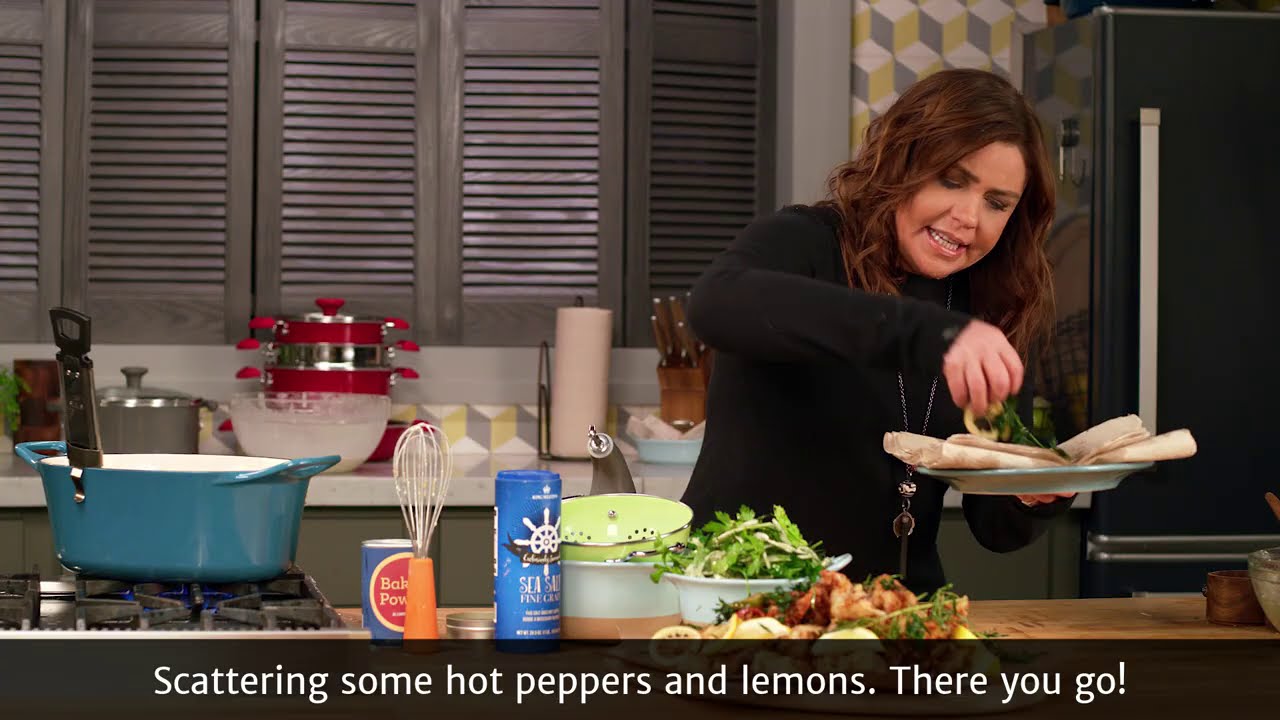 EASY FRIED CALAMARI WITH FENNEL-CELERY SALAD WITH RACHAEL RAY | #RRatHOME