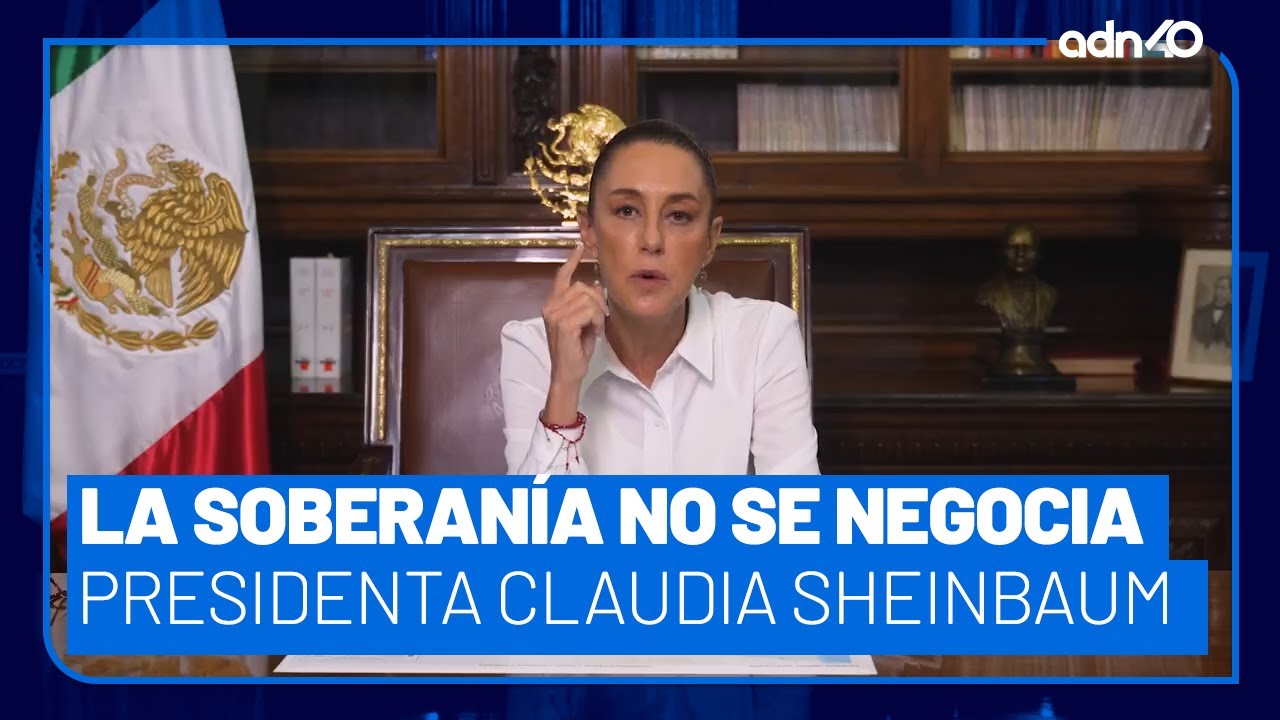 Esta es la respuesta de Claudia Sheinbaum tras la imposición de aranceles de Donald Trump a México