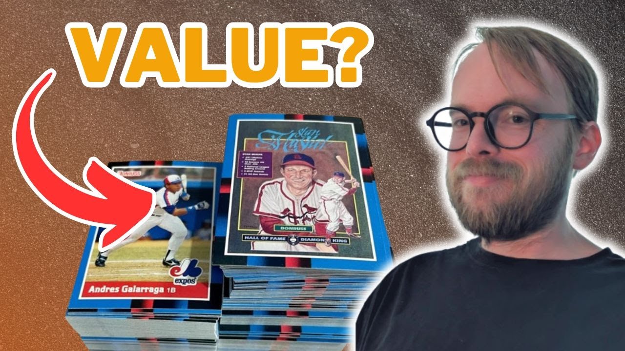 Can Junk Wax Baseball Cards Have Value? | 1988 Donruss Baseball
