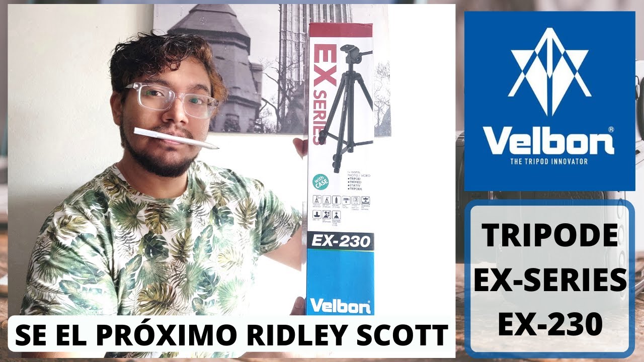 Review: Trípode Velbon x 230. Se director de cine a donde vayas