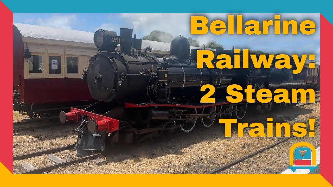 Riding the Seaside Explorer on the Bellarine Railway (4 January 2026)