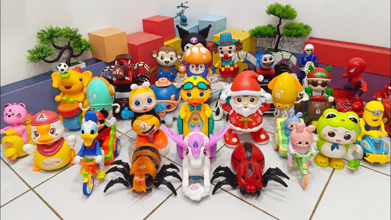 Pasukan Choo Choo Charles Berkumpul Thomas Exe Cumi Lebah Aktraksi Mainan Robot Joged Car Toys.