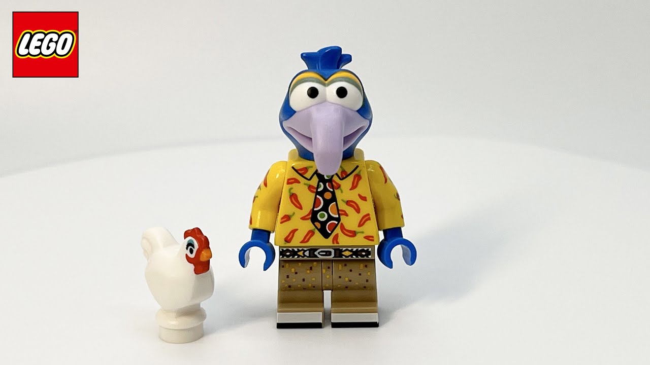 LEGO Gonzo - Minifigure in the Muppets, Collectible Minifigure Series 71033