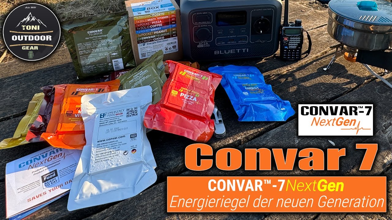 Convar7 Energie Riegel für Outdoor - Sport - Krisenvorsorge #convar #outdoor #essen #notnahrung