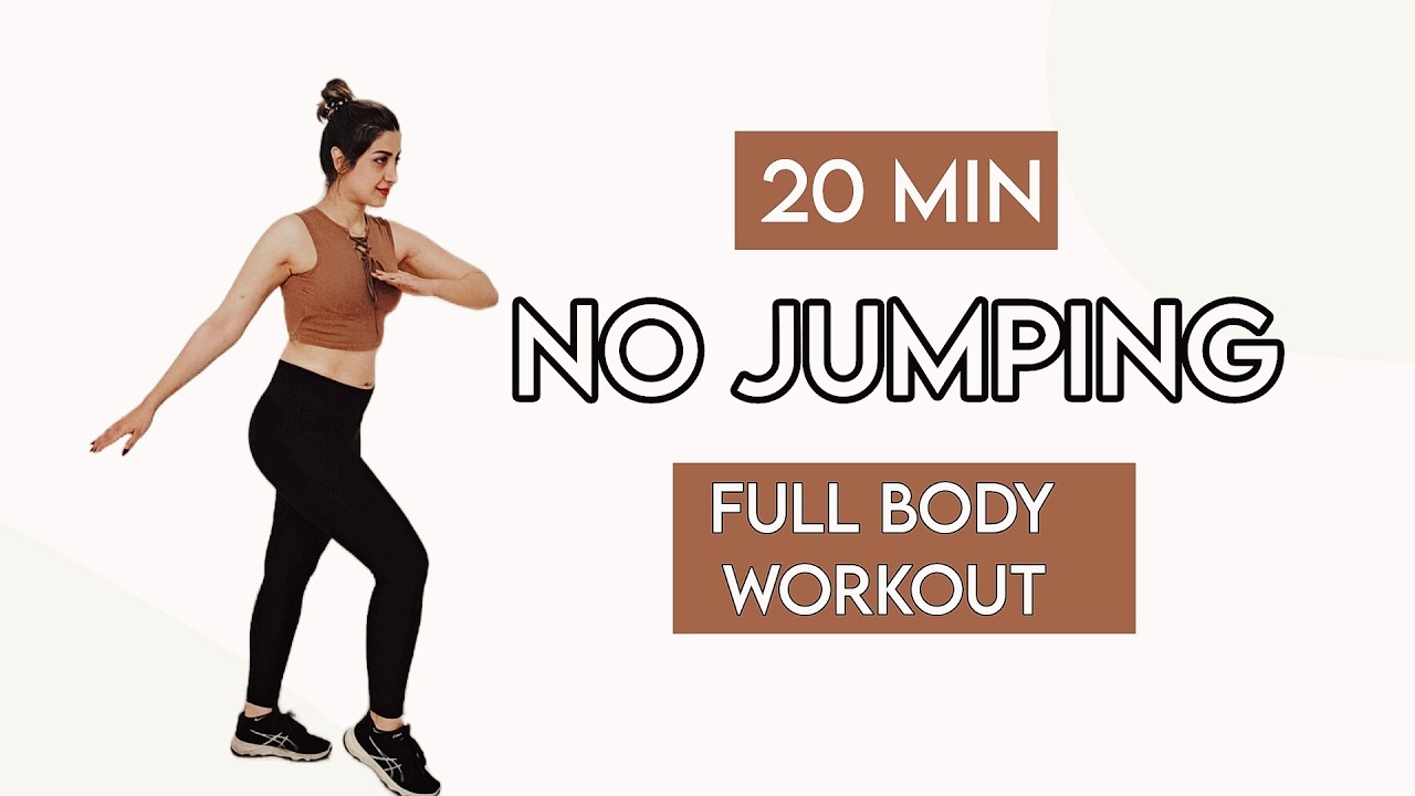 Full Body No Jumping Workout to Burn Fat Fast | Apartment-Friendly & Quiet