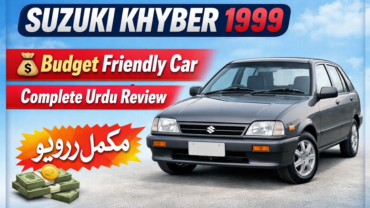"Suzuki Khyber 1999 Model | Gray Color | Complete Review in Urdu | Budget Friendly Car"