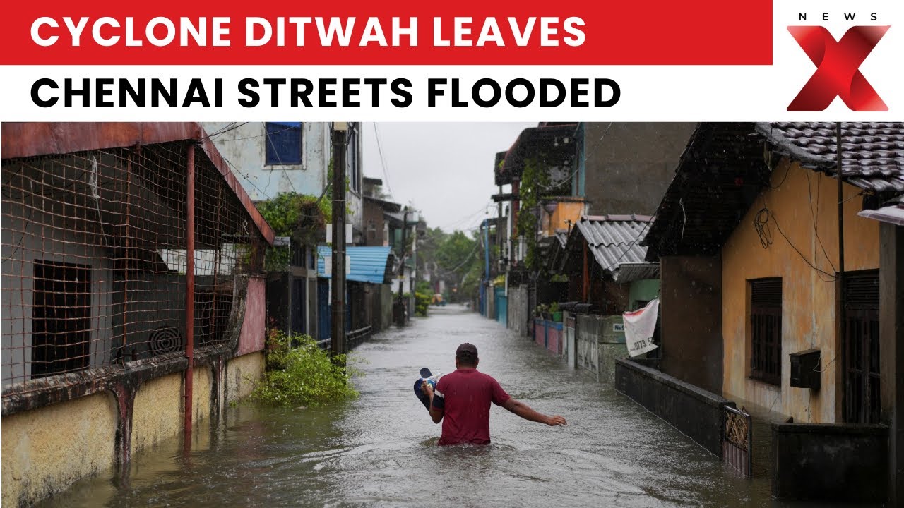 Cyclone Ditwah Aftermath: Chennai Faces Severe Waterlogging, Authorities Work to Restore Normalcy