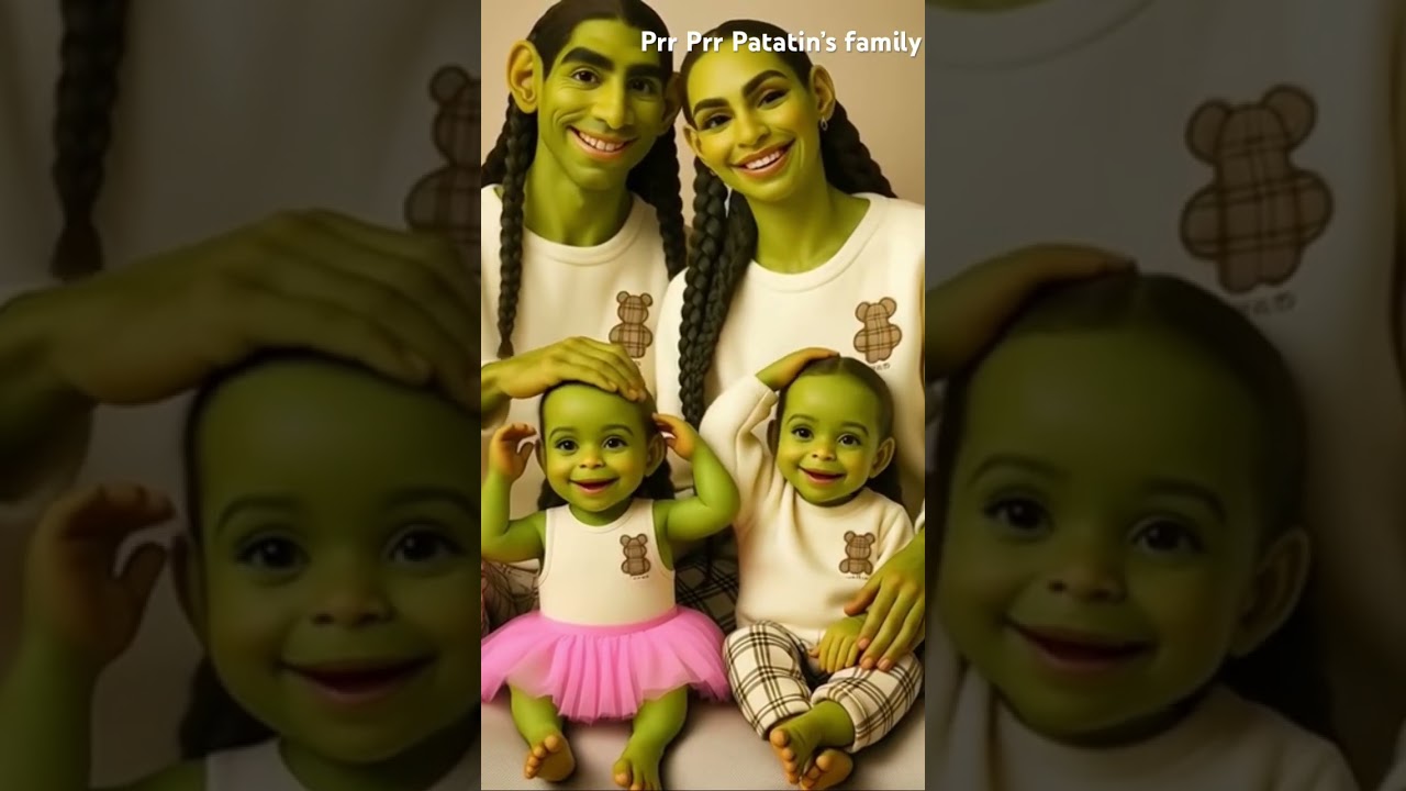 Prr Prr Patatin&rsquo;s family #partyradio #brainrot #baby #cartoon #viral #viralvideo #partyradio #fyd