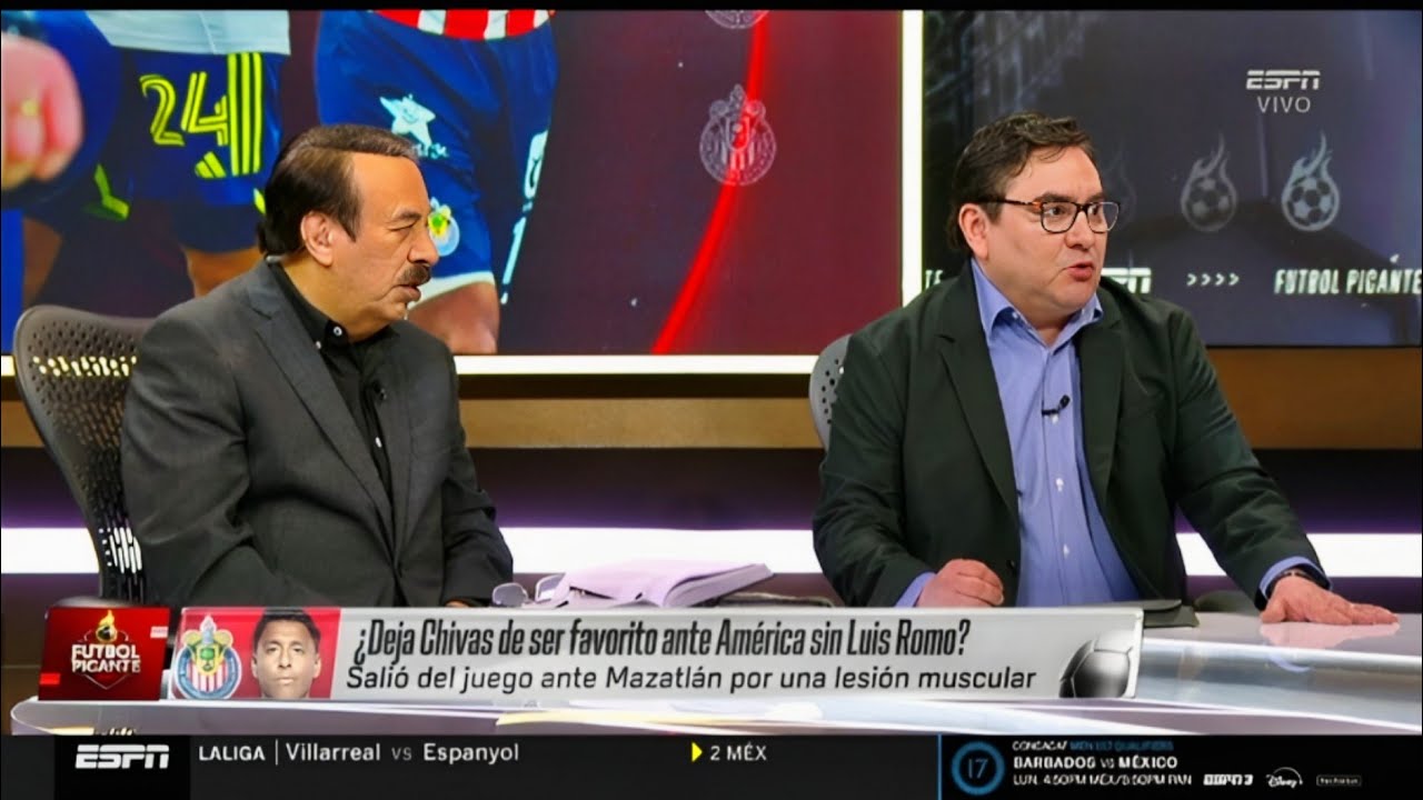 ¡BOMBAZO! REPORTE DE Chivas vs América 🔥 ¿Deja Chivas de ser favorito ante América sin Luis Romo?