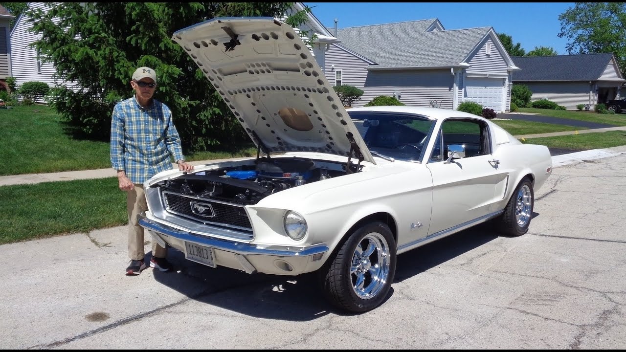 Тестовый автомобиль Factory 428 Cobra Jet № 32 из 50. Ford Mustang 1968 года и поездка — моя исто...