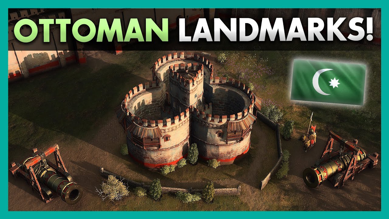 All Ottoman Landmarks in AoE4 Explained!