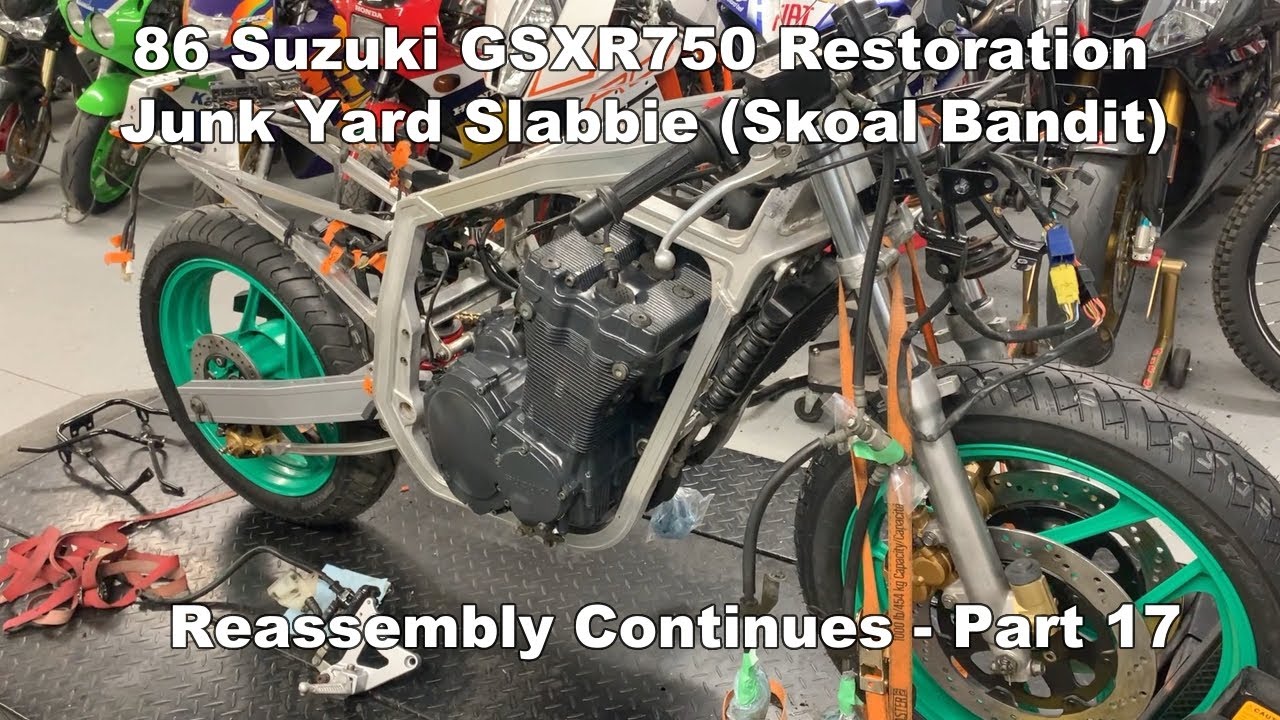 1986 Suzuki GSX-R 750 Skoal Bandit Restoration -  Part 17