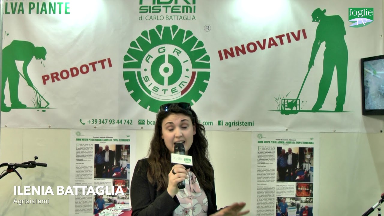 FOGLIE TV - Buone notizie per gli agricoltori: arriva la zappa tecnologica