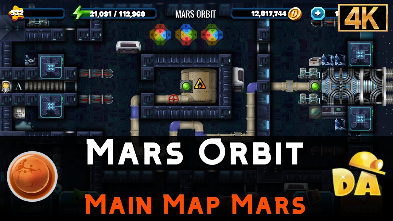 Mars Orbit | Main Mars #1 | Diggy's Adventure