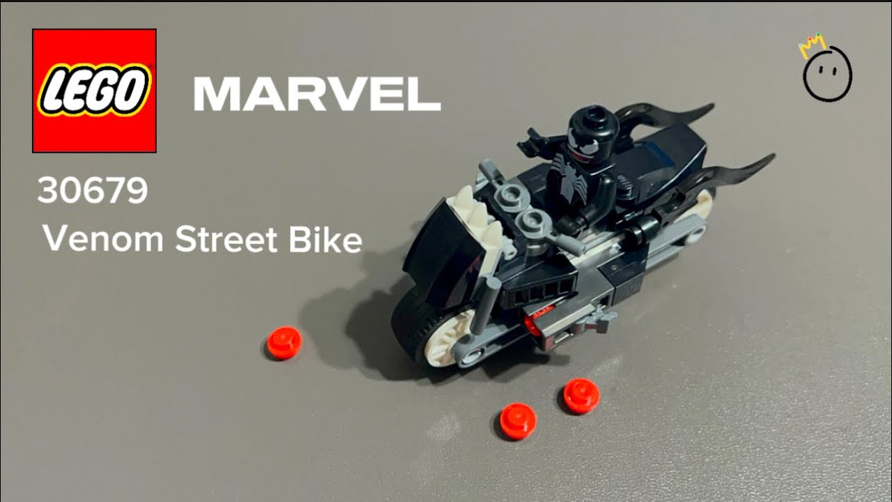 LEGO Marvel 30679 Venom Street Bike | Speedbuild & Mini Review