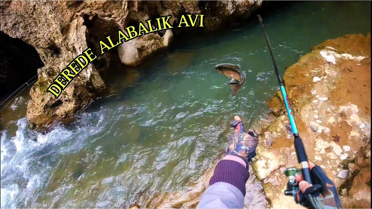 DEREDE  ALABALIK AVI/ KAÇANLAR/GÖRÜP YEMİ ALMAYANLAR/SALIMLAR HEPSİ BURDA #fishing #trout #alabalık