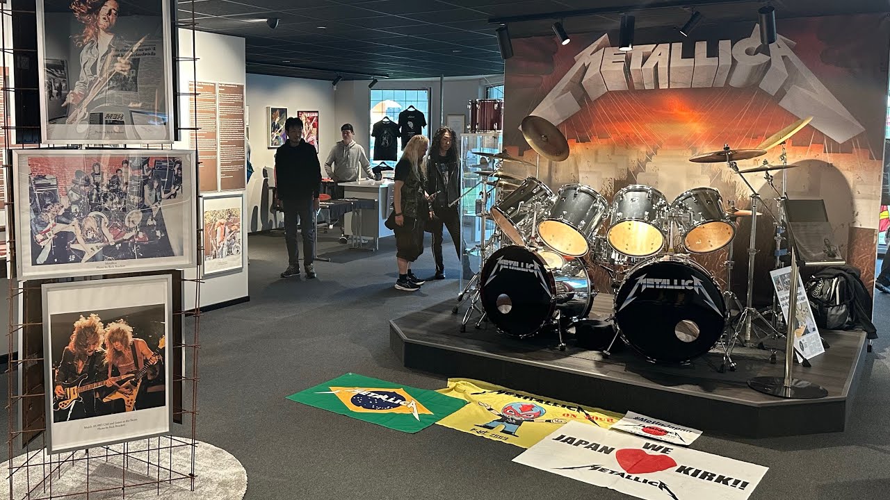 Cliff Burton Museum tour, Lagan, Sweden, 2024.6.15