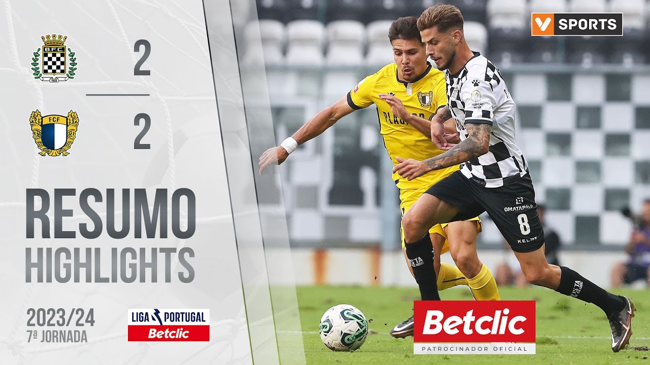 Resumo: Boavista 2-2 Famalicão (Liga 23/24 #7)