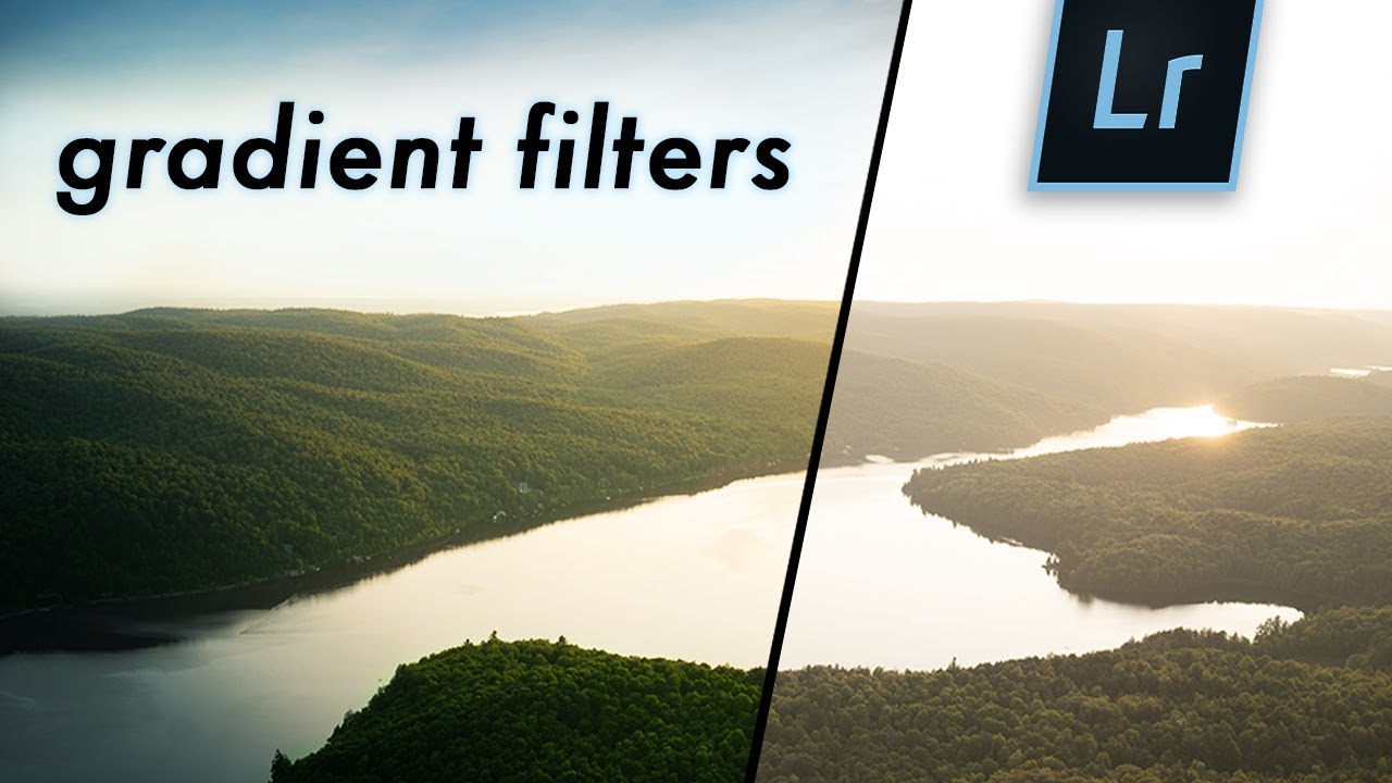 Tips for using the GRADIENT FILTER in LIGHTROOM