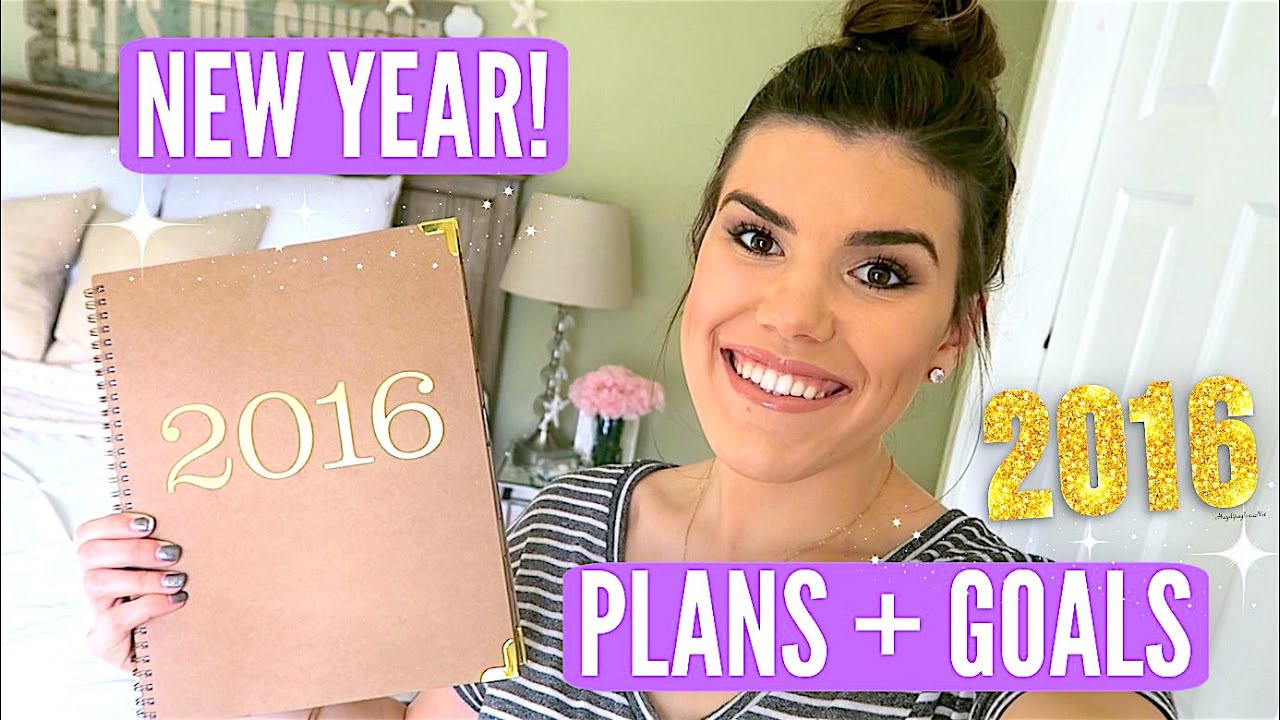 SET GOALS & MAKE NEW HABITS! My 2016 Goals