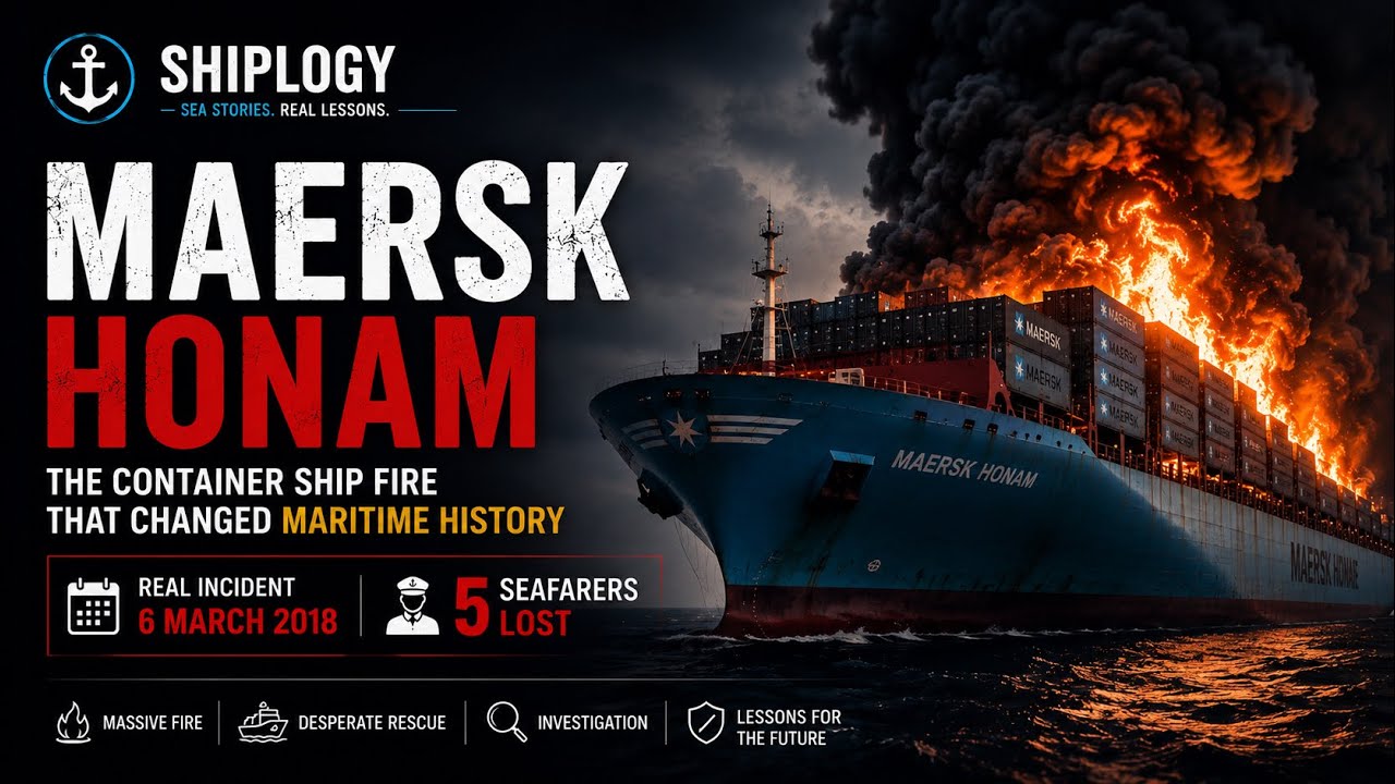 Maersk Honam: The Container Ship Fire That Changed Maritime History Forever | Shiplogy