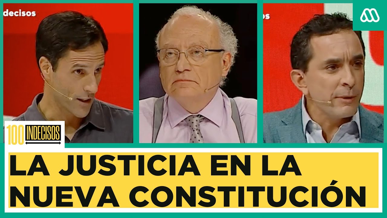 100 Indecisos | Interpelaci&oacute;n de Tom&aacute;s Mosciatti sobre la justicia en Chile