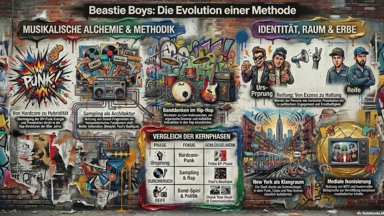 Beastie Boys, Hip-Hop Geschichte, Punk und Rap Analyse