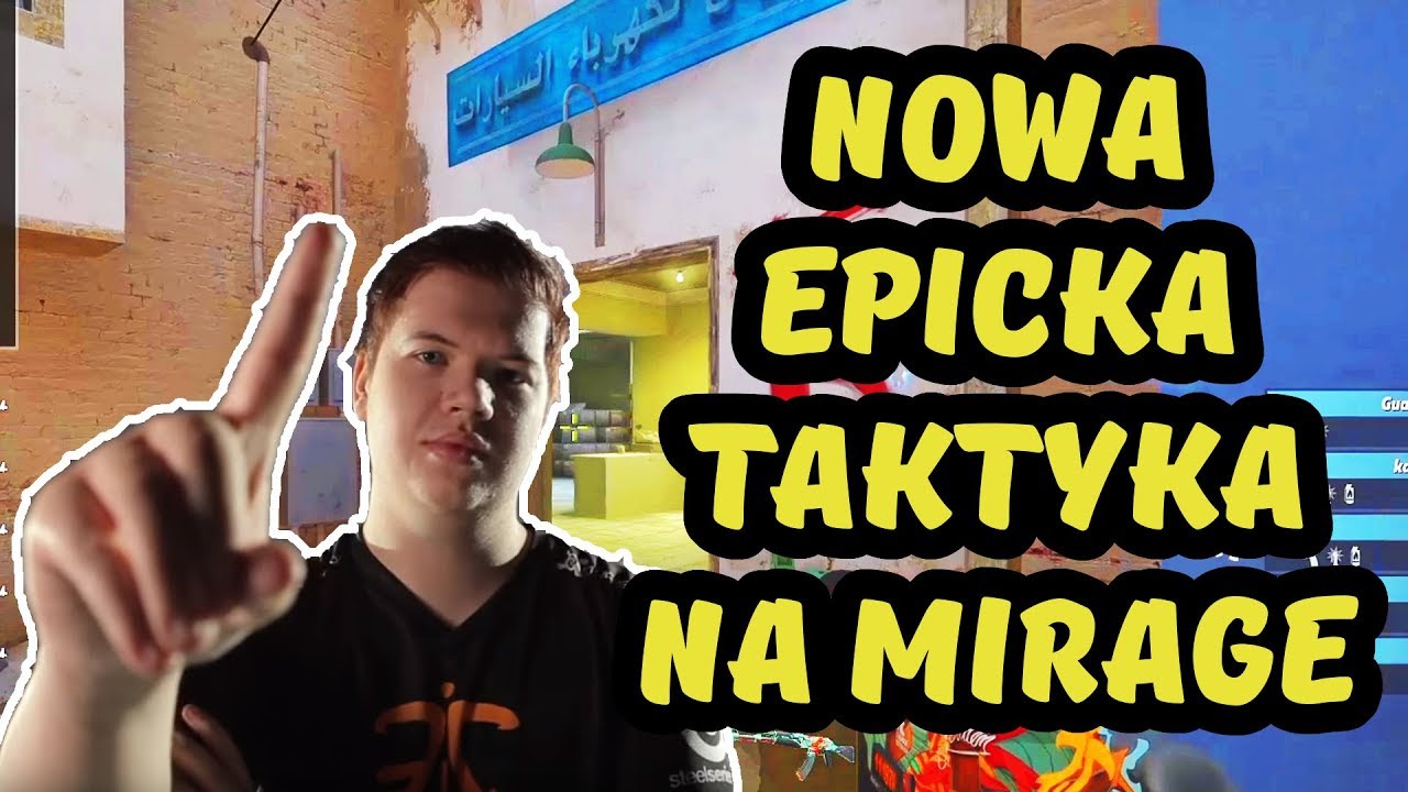 INNOWACYJNA TAKTYKA Fnatic na MIRAGE - Poradnik