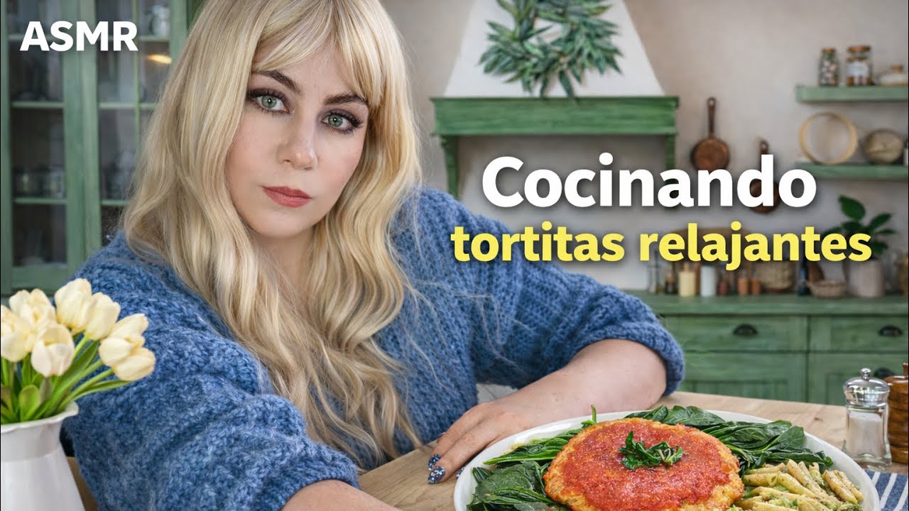 ASMR | Cocinando tortitas relajantes 🐟✨