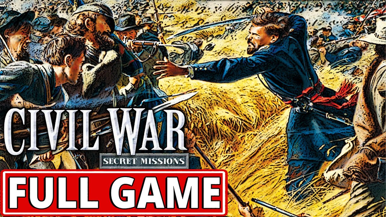 History Civil War: Secret Missions - FULL GAME walkthrough | Longplay