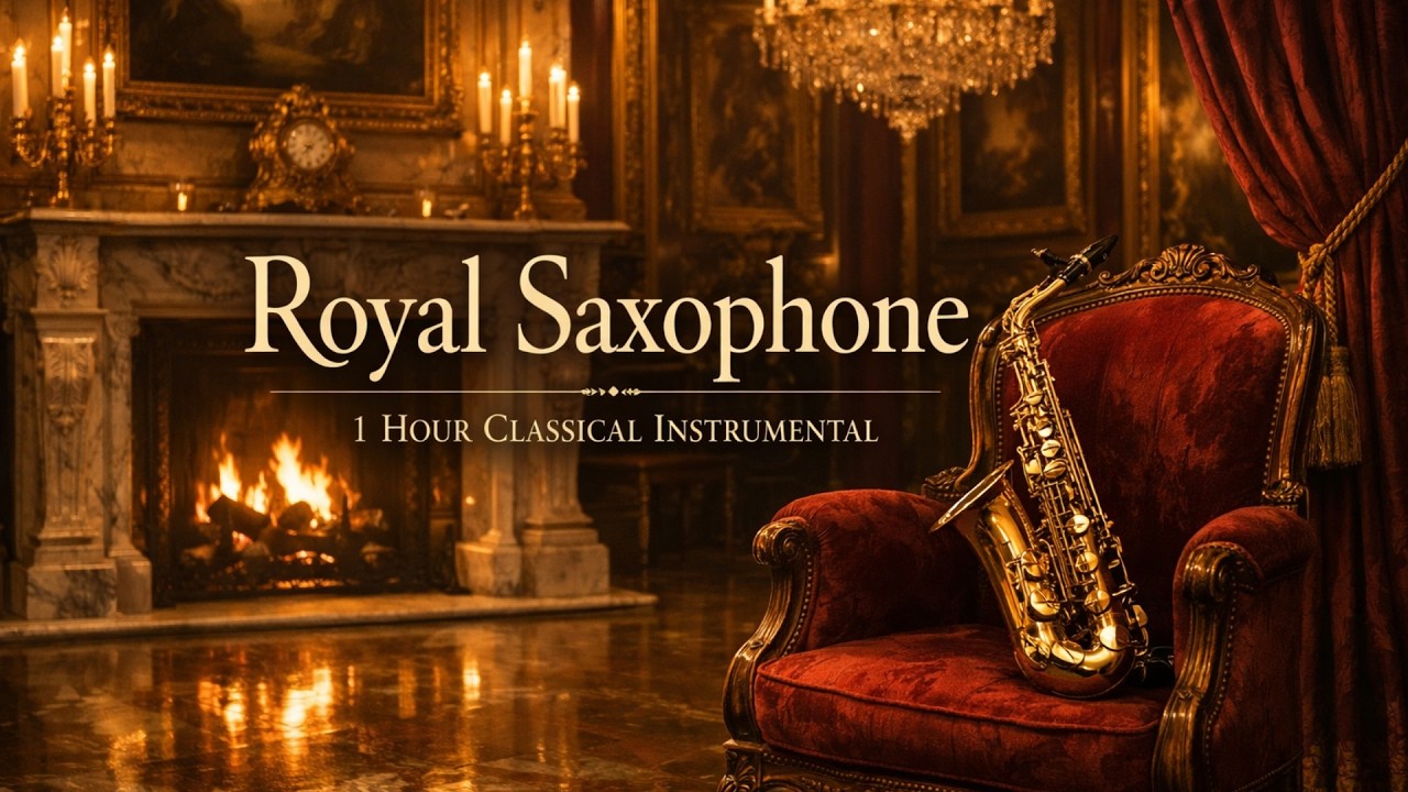👑 Royal Saxophone Elegance | 1 Hour Classical Luxury Instrumental Music
