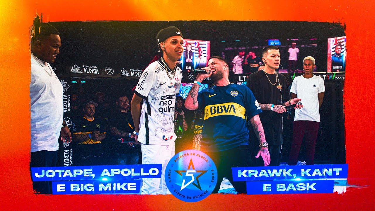 APOLLO, BIG MIKE E JOTAPÊ X KRAWK, KANT E BASK | FINAL VALENDO 60K  | ESPECIAL DE TRIO | BDA 5 ANOS