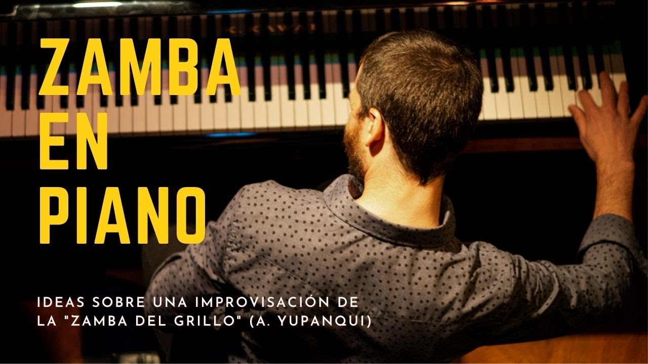 IDEAS para tocar ZAMBA en PIANO 🎶🎹