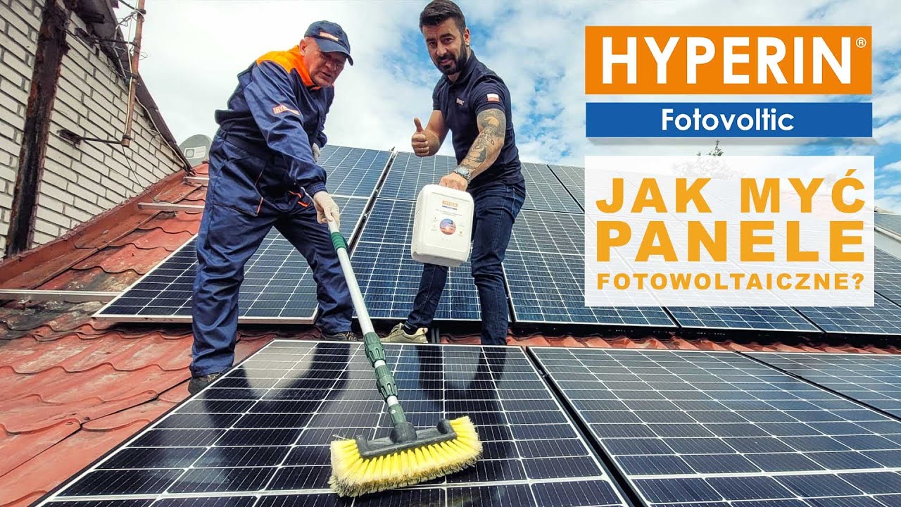 Czy panele fotowoltaiczne trzeba myć? | Hyperin Fotovoltic